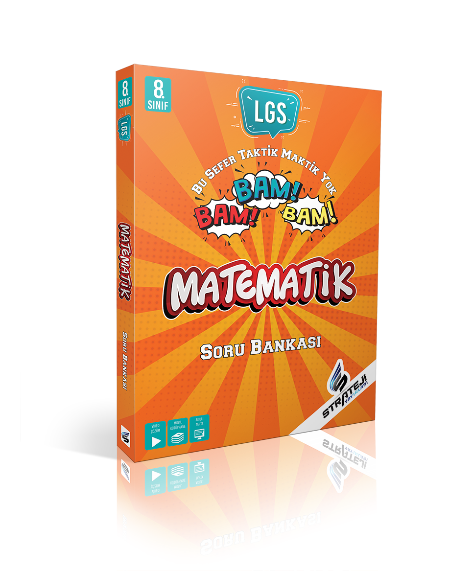 Strateji 8. Sınıf Bam Bam Matematik Soru Bankası