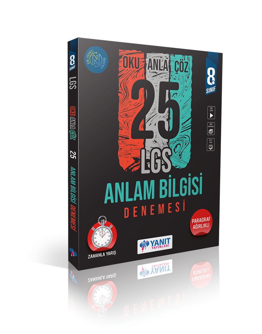 Yanıt 8. Sınıf Anlam Bilgisi 25 Deneme
