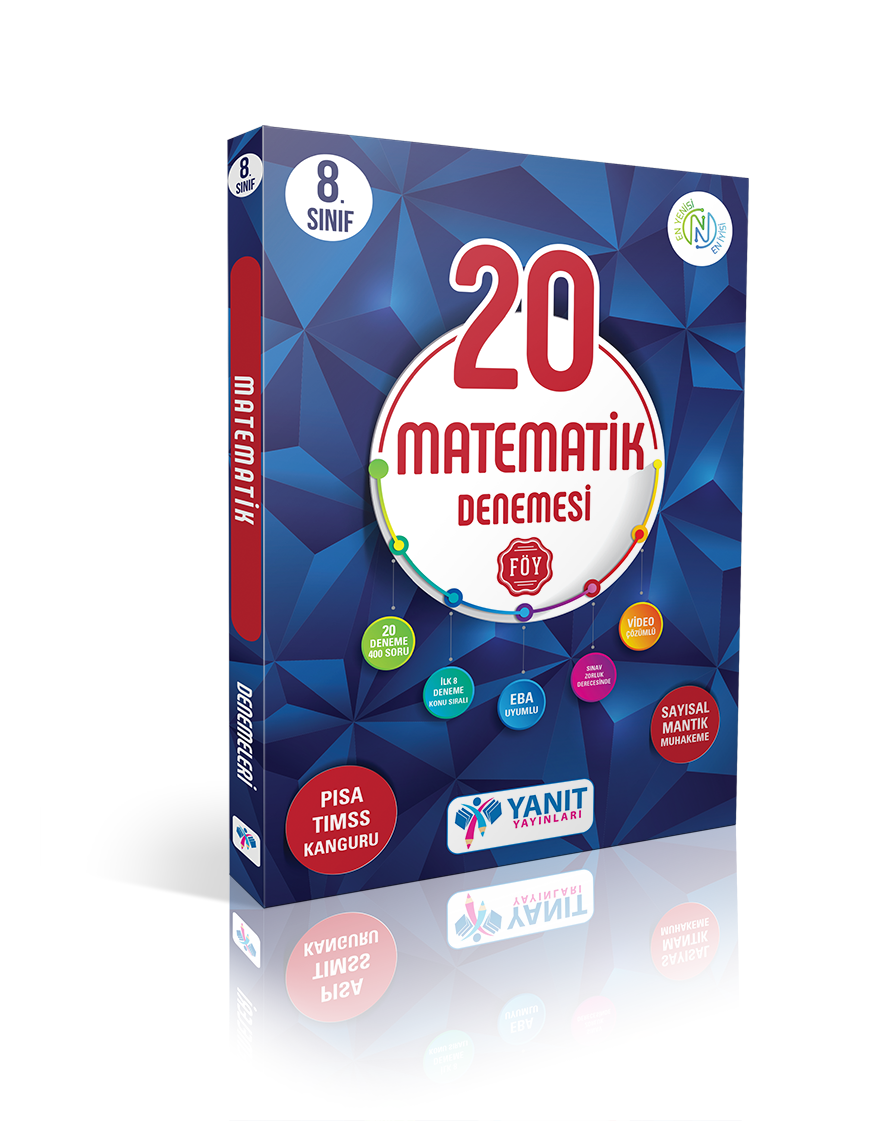 Yanıt 8. Sınıf 20 Matematik Denemesi Video Çözümlü