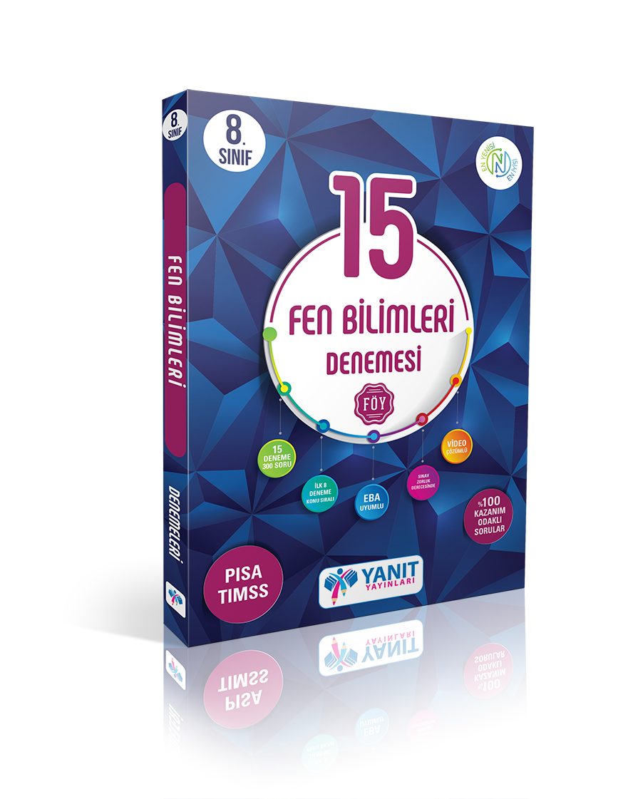 Yanıt 8. Sınıf 15 Fen Bil. Denemesi Video Çözümlü
