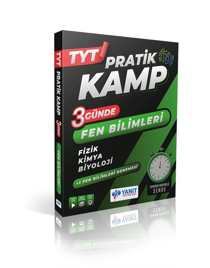 Yanıt  Tyt Fen Bilimleri Pratik Kamp Kitabı