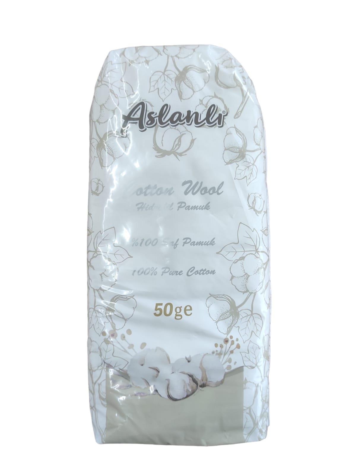 0030   ASLANLI İDROFİL PAMUK 50gr