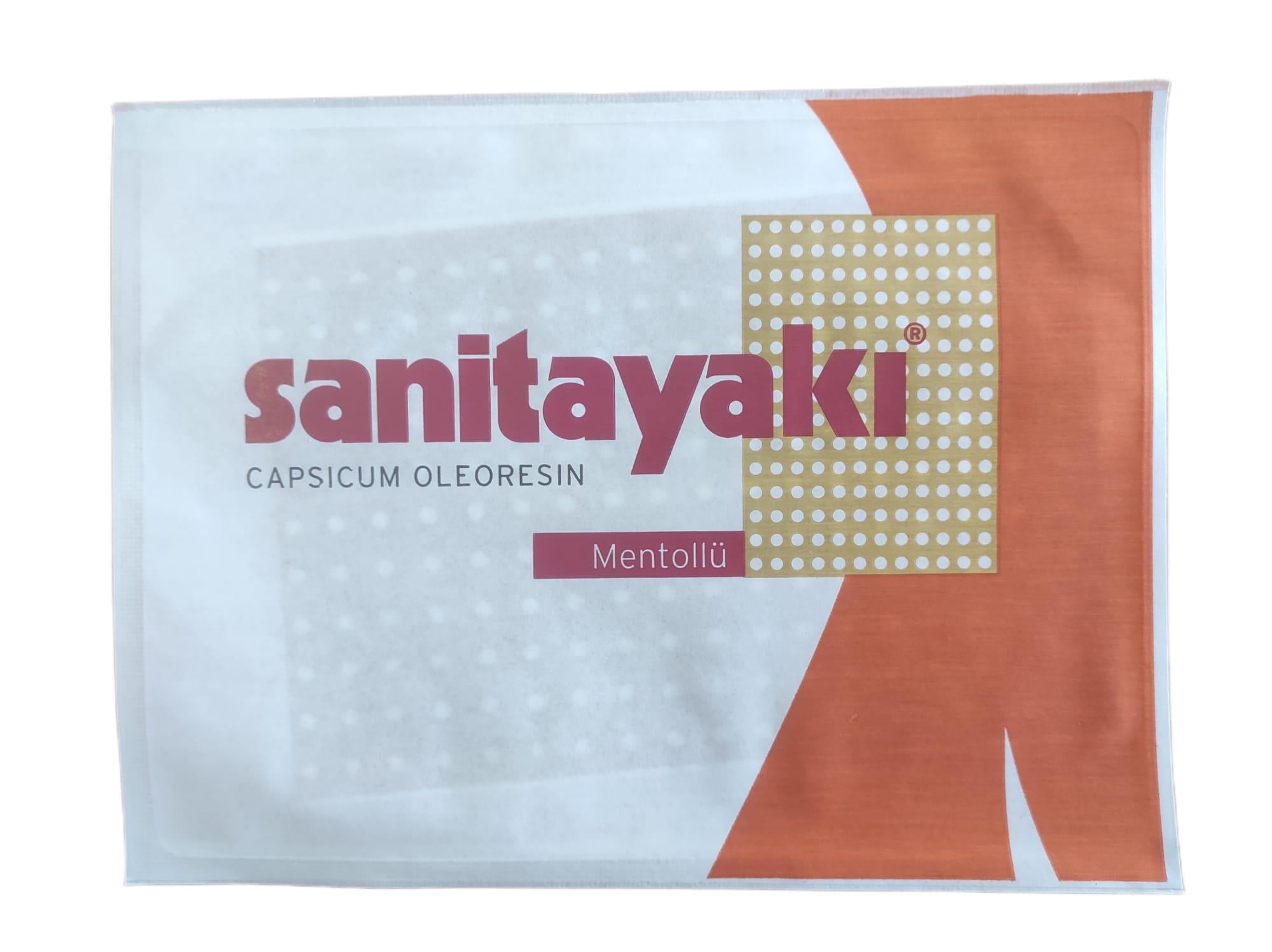 0036   SANİTAYAKI KAPSİKUMLU YAKI BANTI - Mentollü