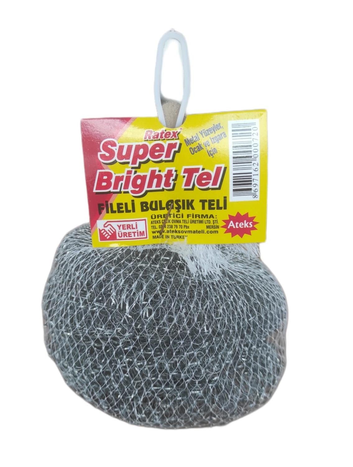 0072   RATEX FİLELİ BULAŞIK TELİ 4lü