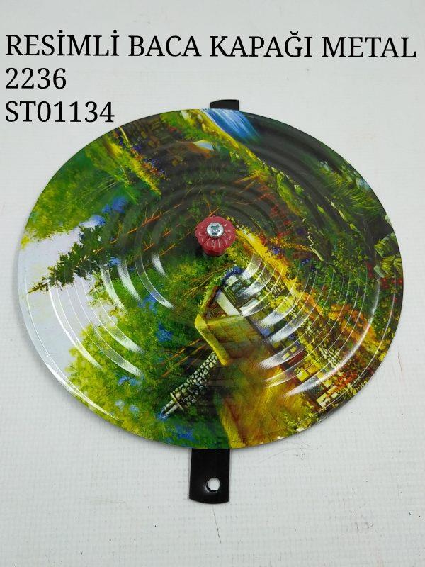 01134   METAL BACA KAPAĞİ (Resimli)