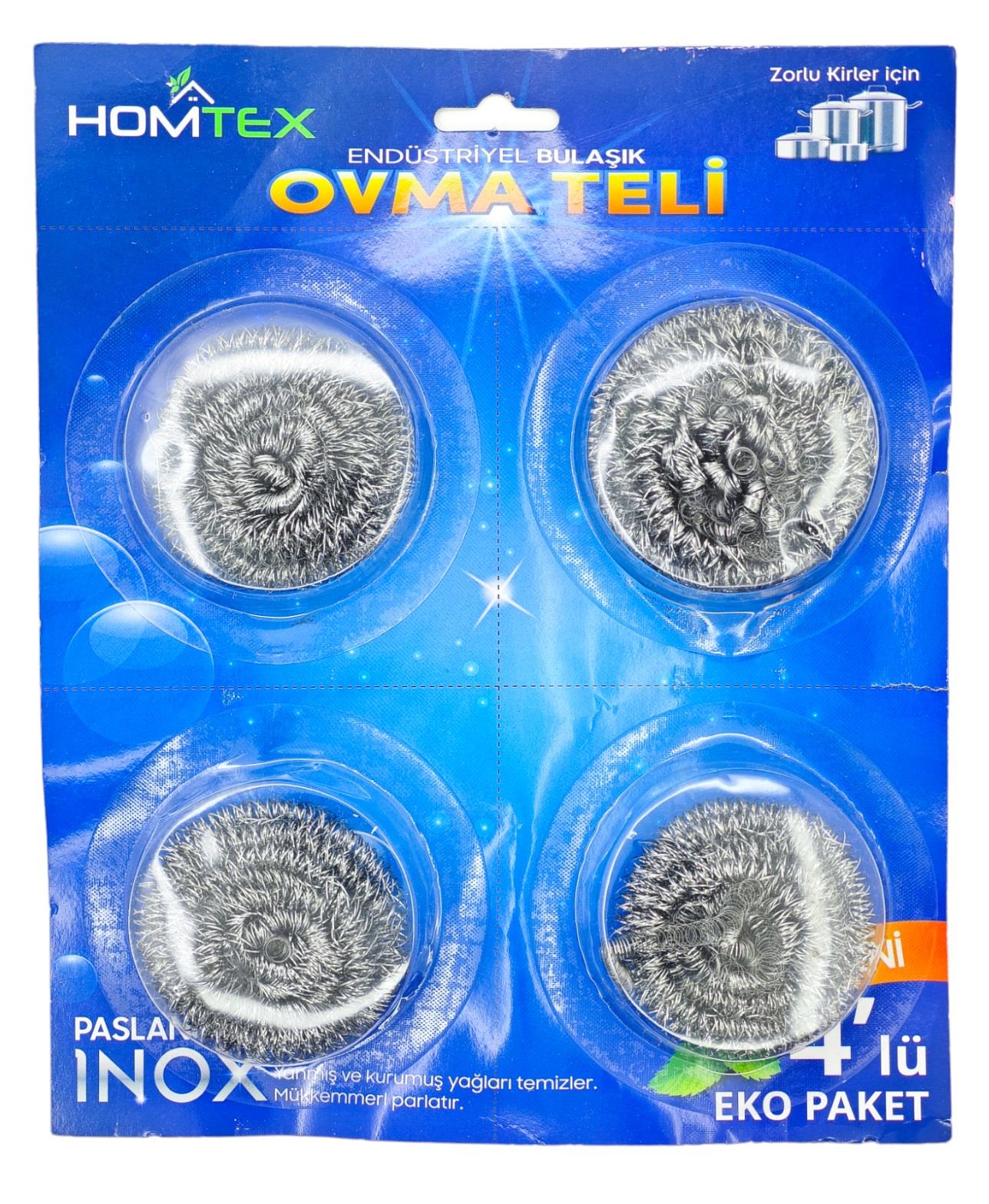 0200   HOMTEX ENDÜSTRİYEL OVMA TELİ 4lü
