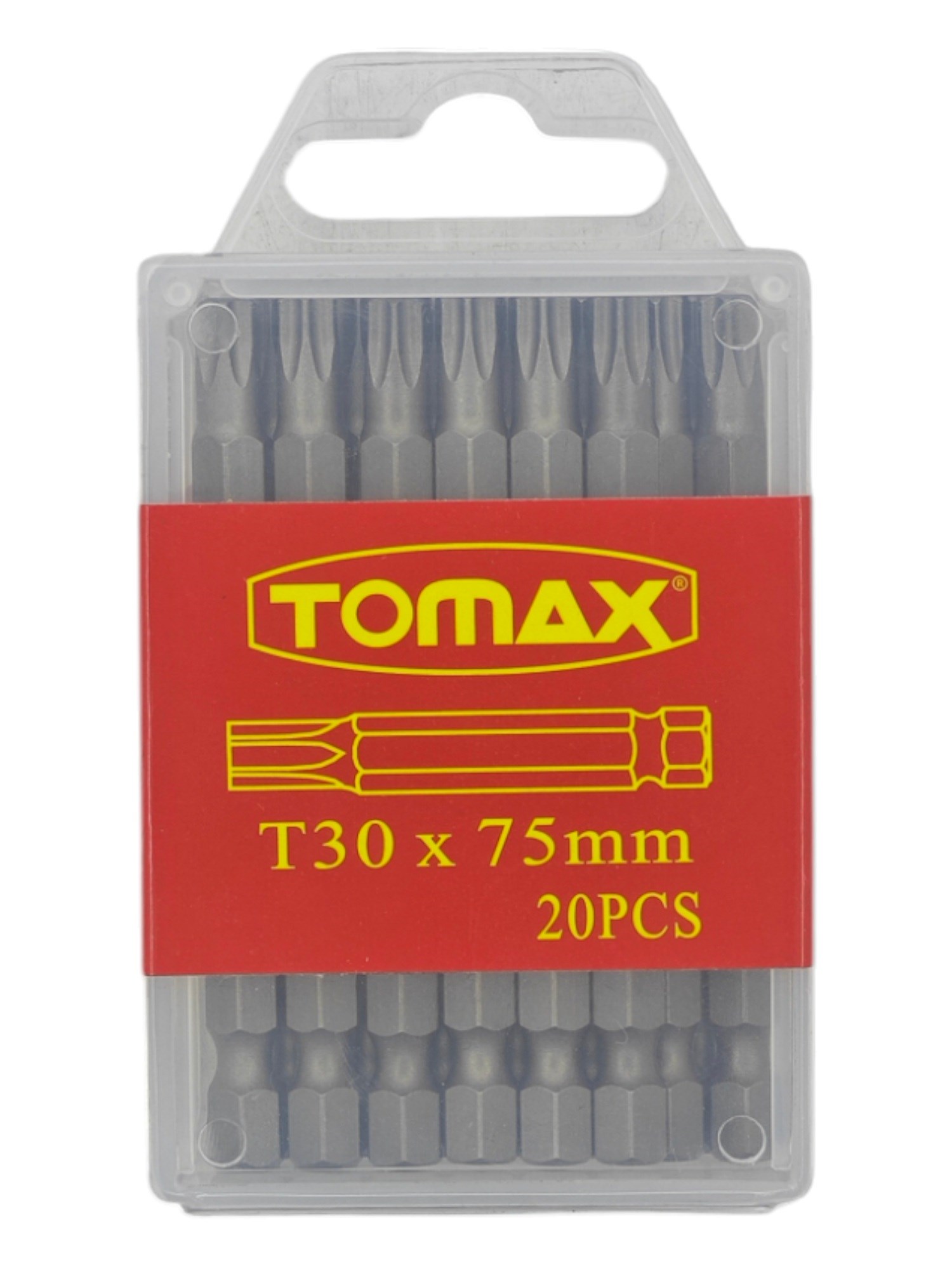 0242   Tomax Kare Tork Bits Uç T30*75mm