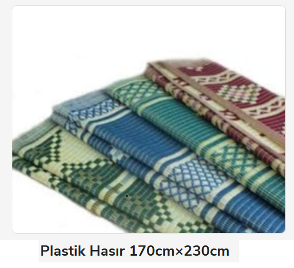 02568   VENUS PLASTİK HASIR 180*230cm