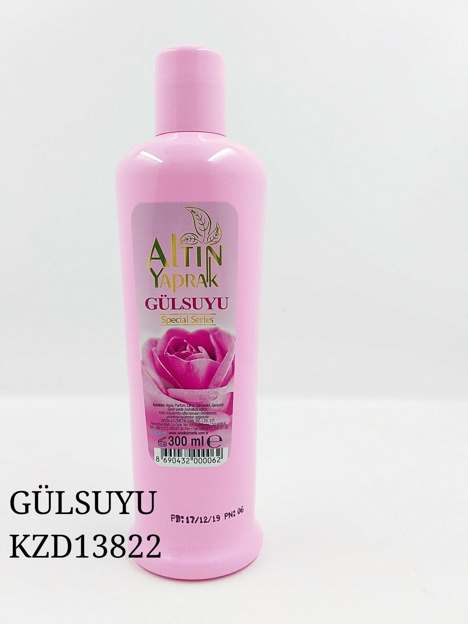 06   ALTIN YAPRAK GÜLSUYU 300ml