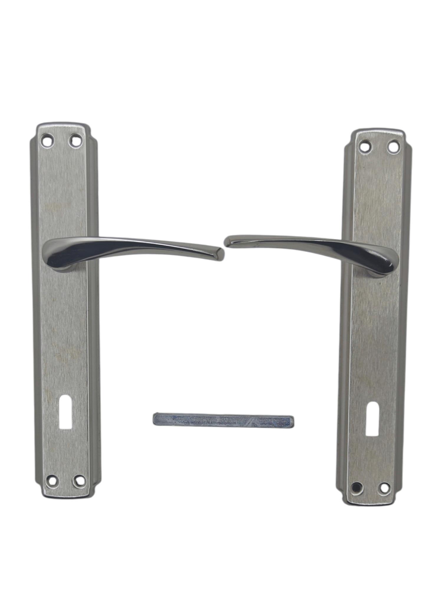 06015   Venax Nikel Saten Kapı Kolu - Oda - Milano