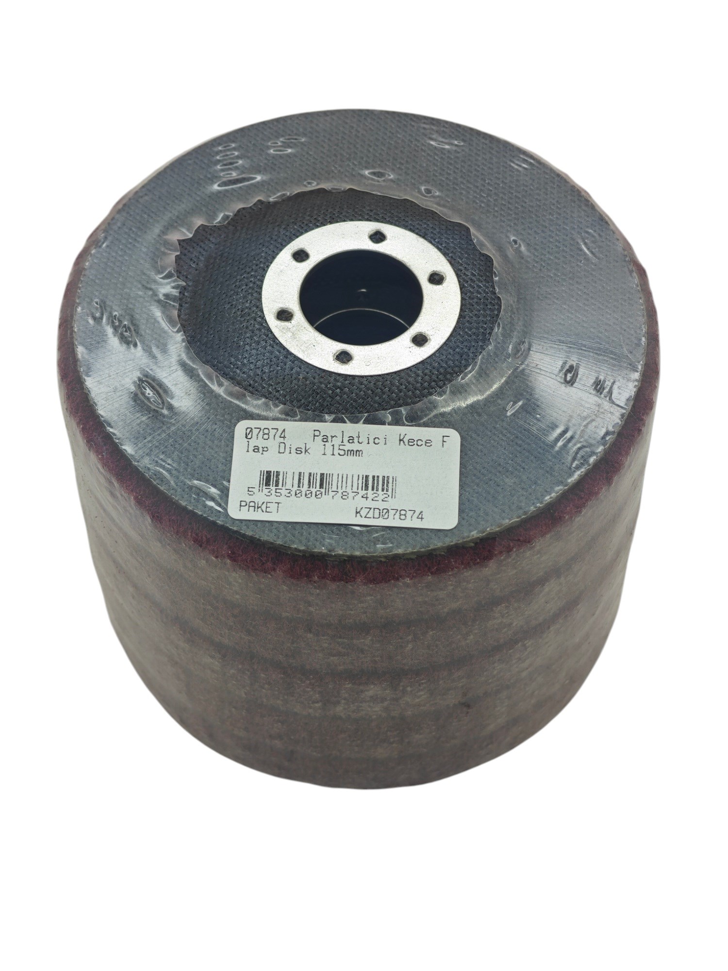 07874   Parlatıcı Kece Flap Disk 115mm