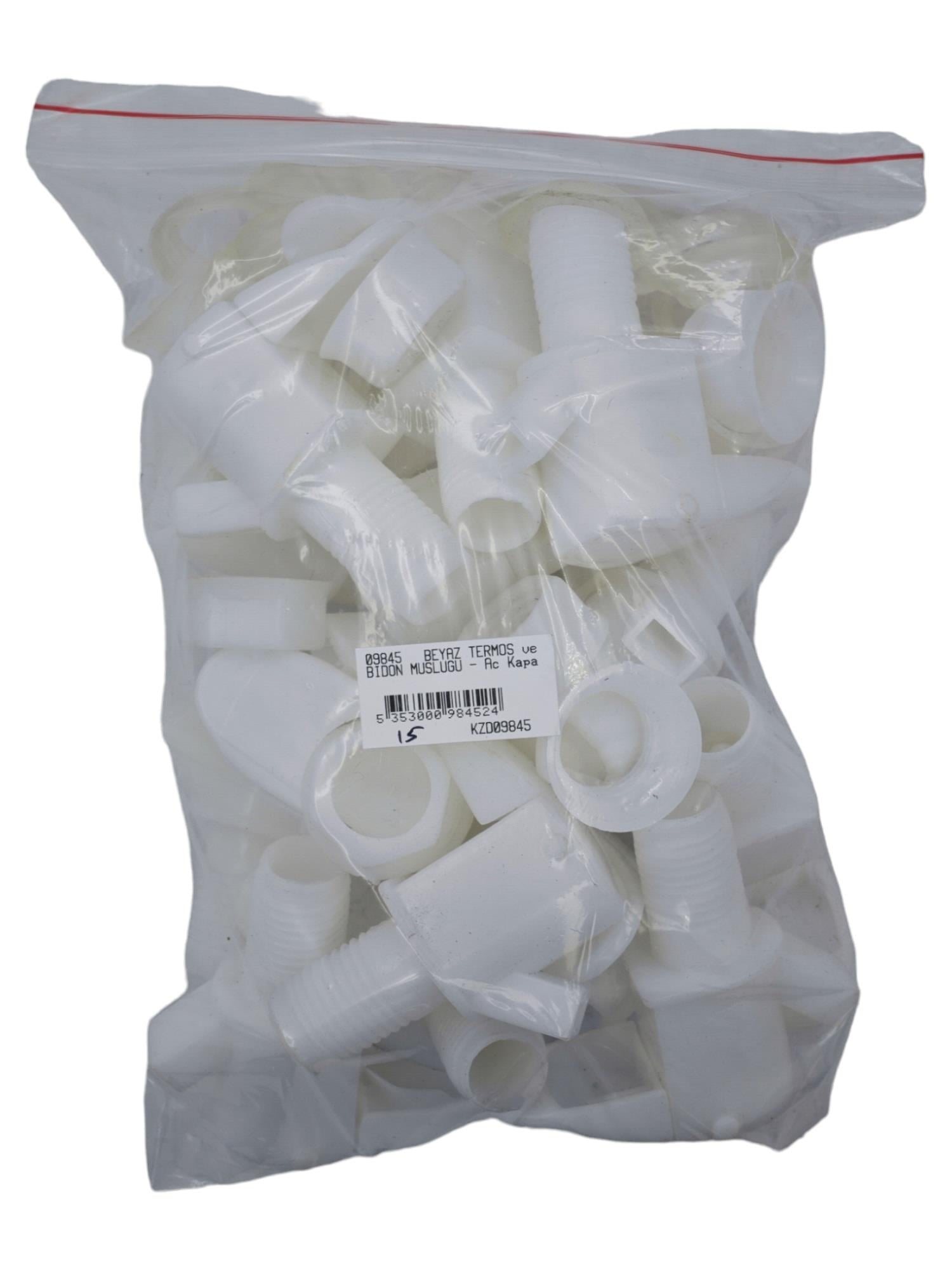 09845   BEYAZ TERMOS ve BİDON MUSLUĞU - Aç Kapa