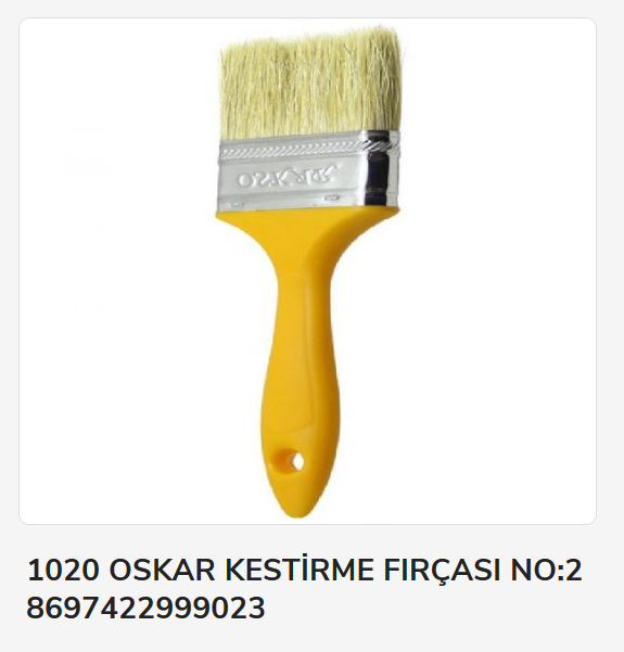 1020   KESTİRME FIRÇASI NO:2