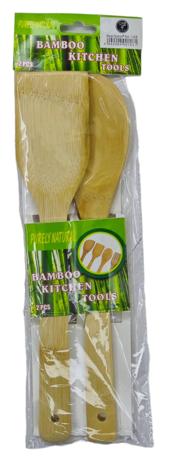 108   REAL ŞAHİN BAMBU KAŞIK SET 2li