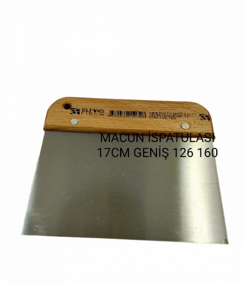 126 160   ELMAS MACUN ISPATULASI 17cm - Geniş