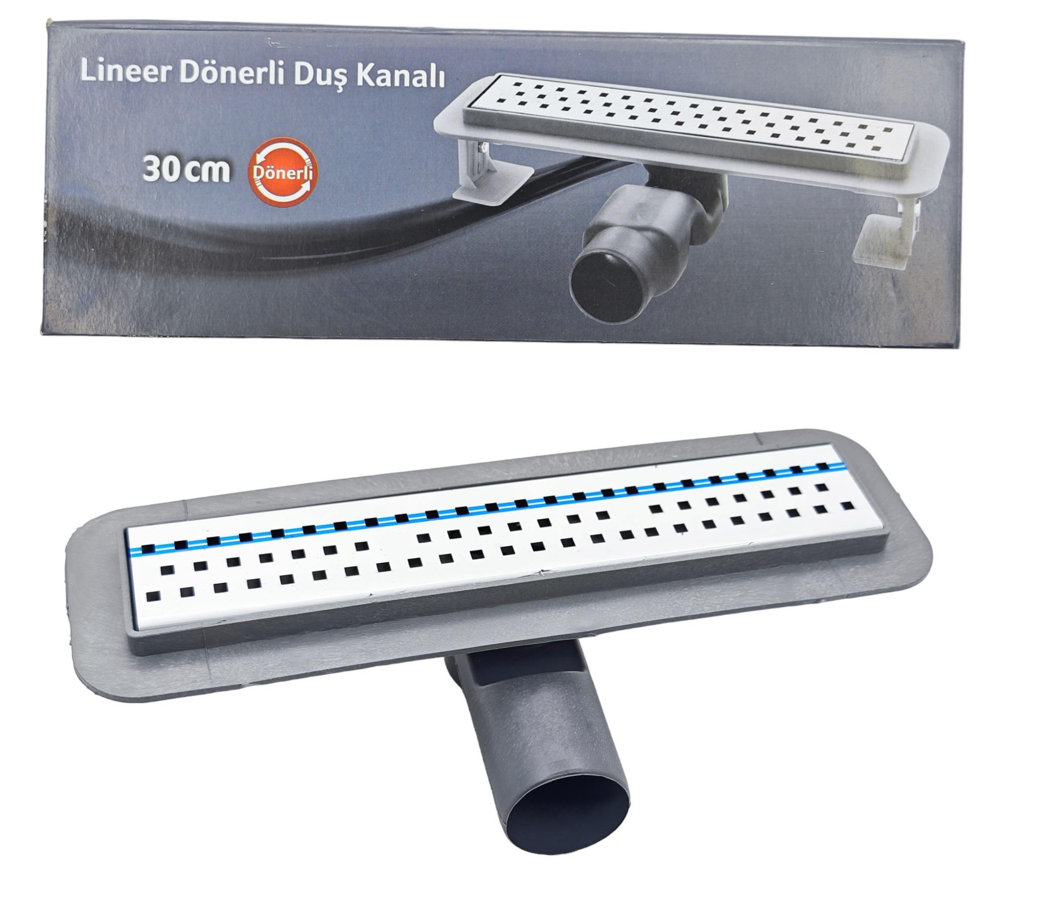 16653   LİNEER DÖNERLİ DUŞ KANALI 30cm