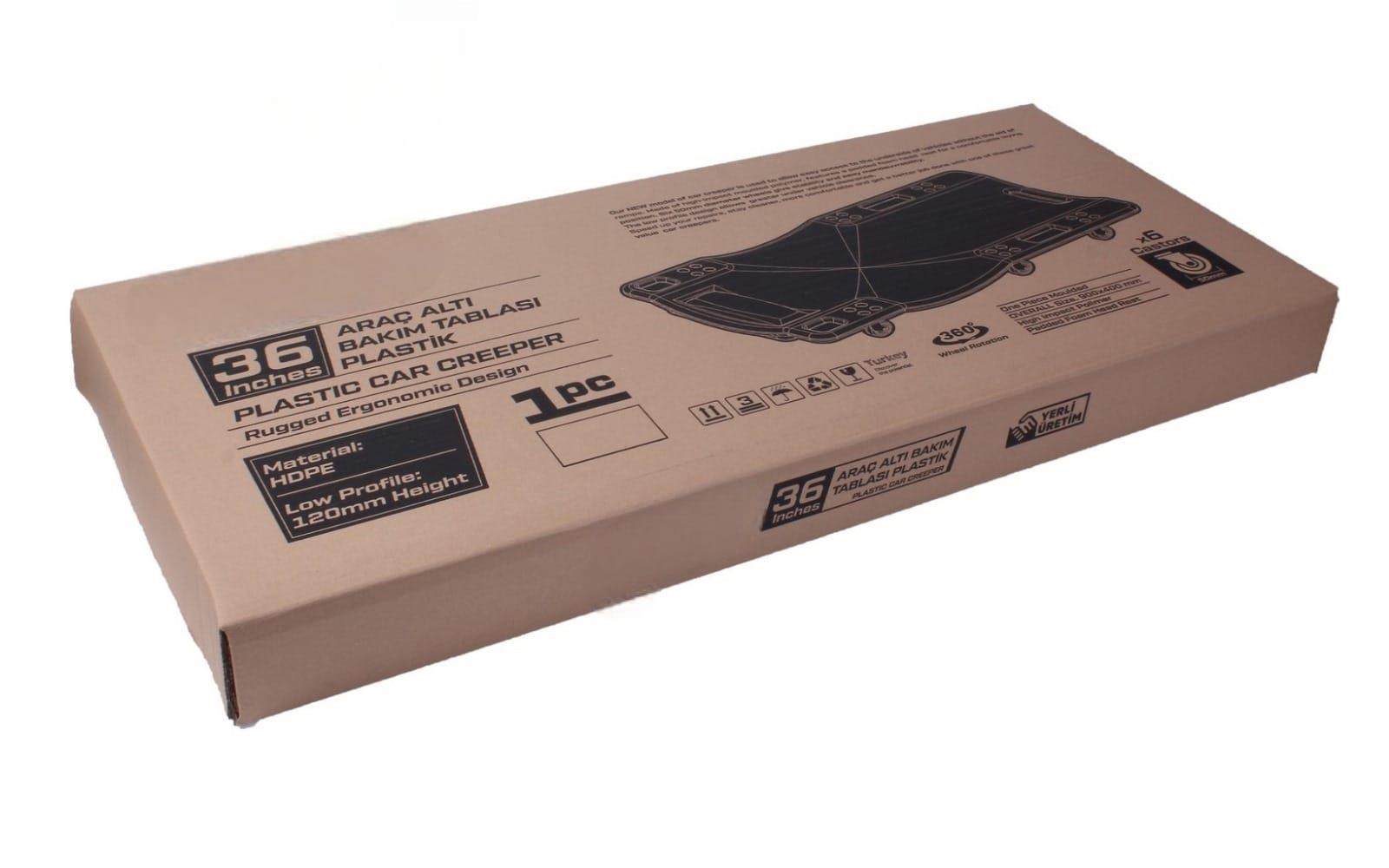 Labor Araç Altı Yatma Tahtası - Plastik