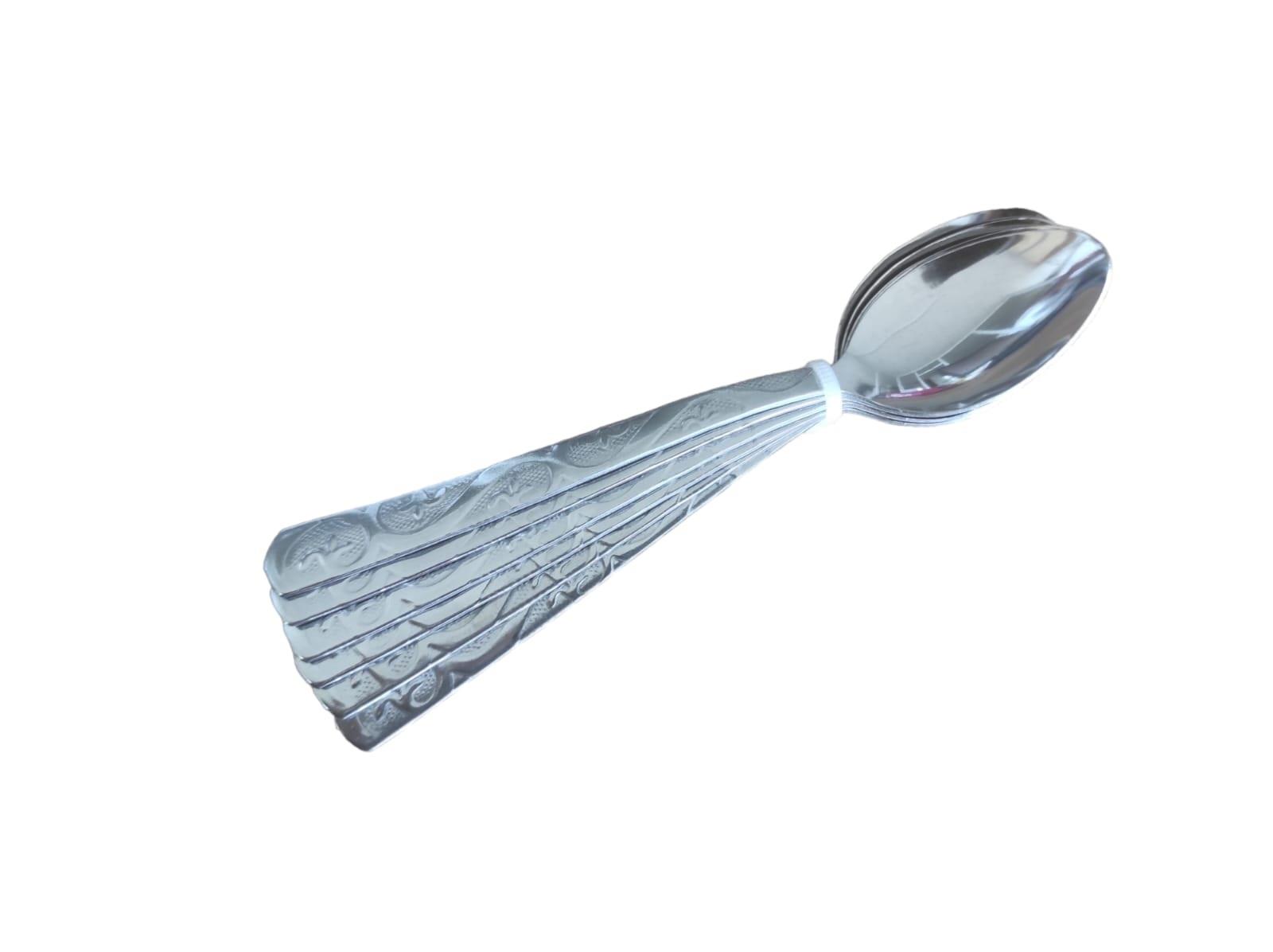 2303   RİVA GÜL TATLI KAŞIĞI 6lı (Eko)