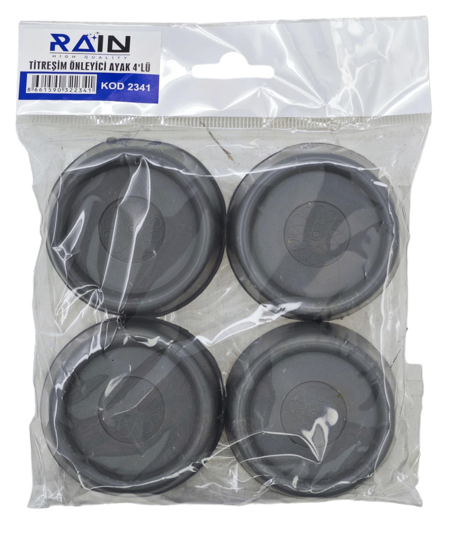 2341   RAİN TİTREŞİM ÖNLEYİCİ AYAK 4lü - Gri