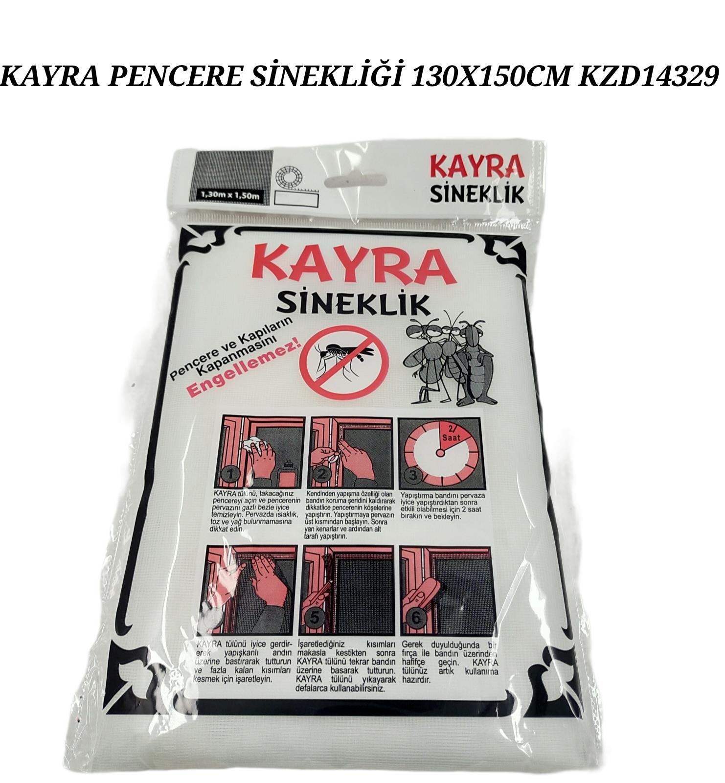 2556   KAYRA YAPIŞKANLI SİNEKLİK 75*125cm