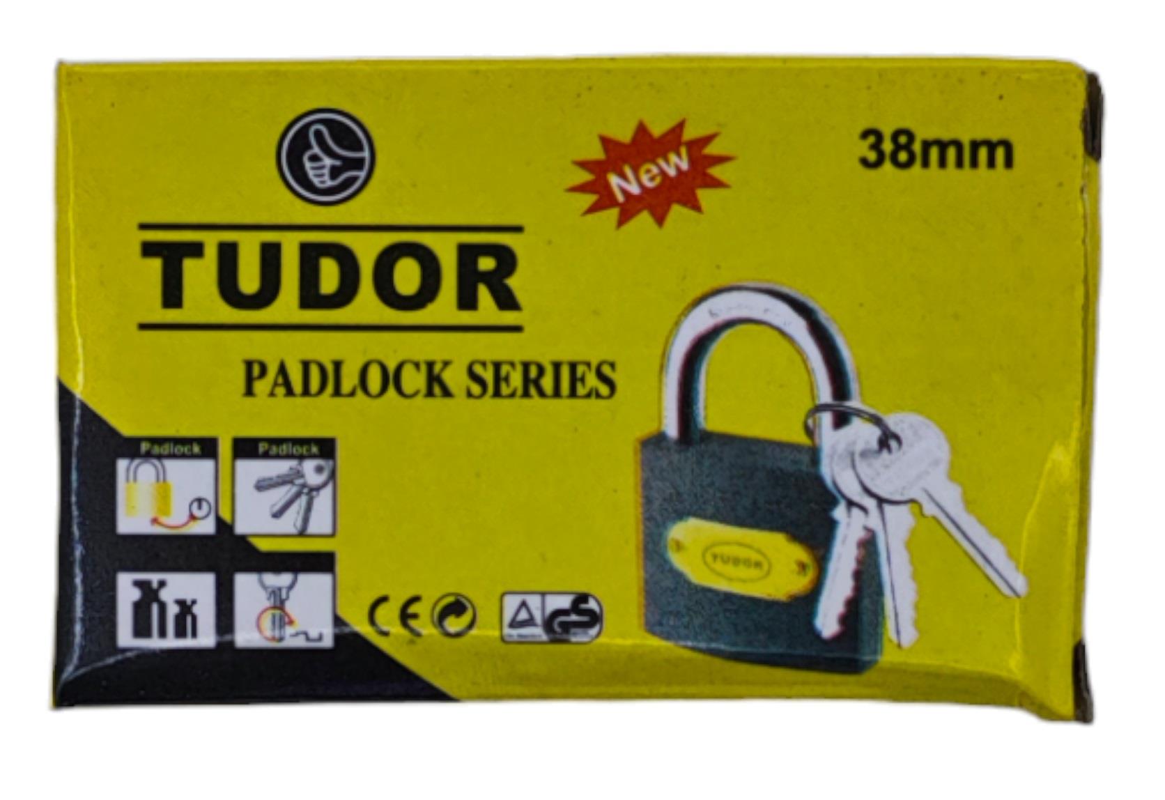 Tudor Asma Kilit 38Mm (Gri)