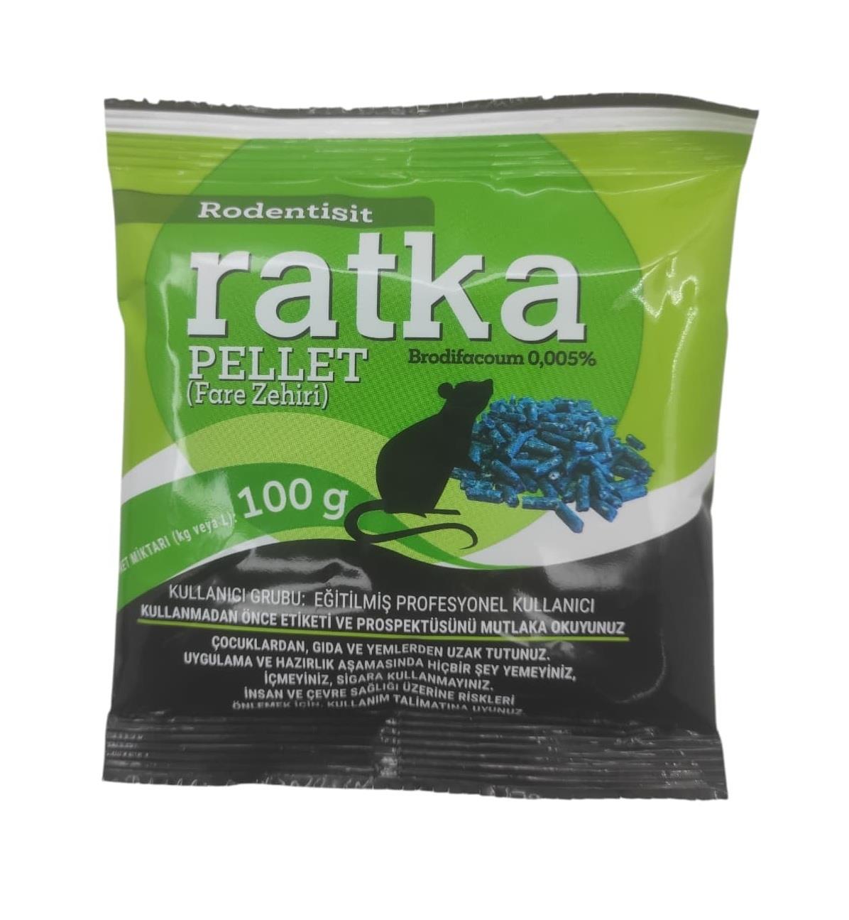 3001   Ratka Pellet Fare Zehiri 100gr