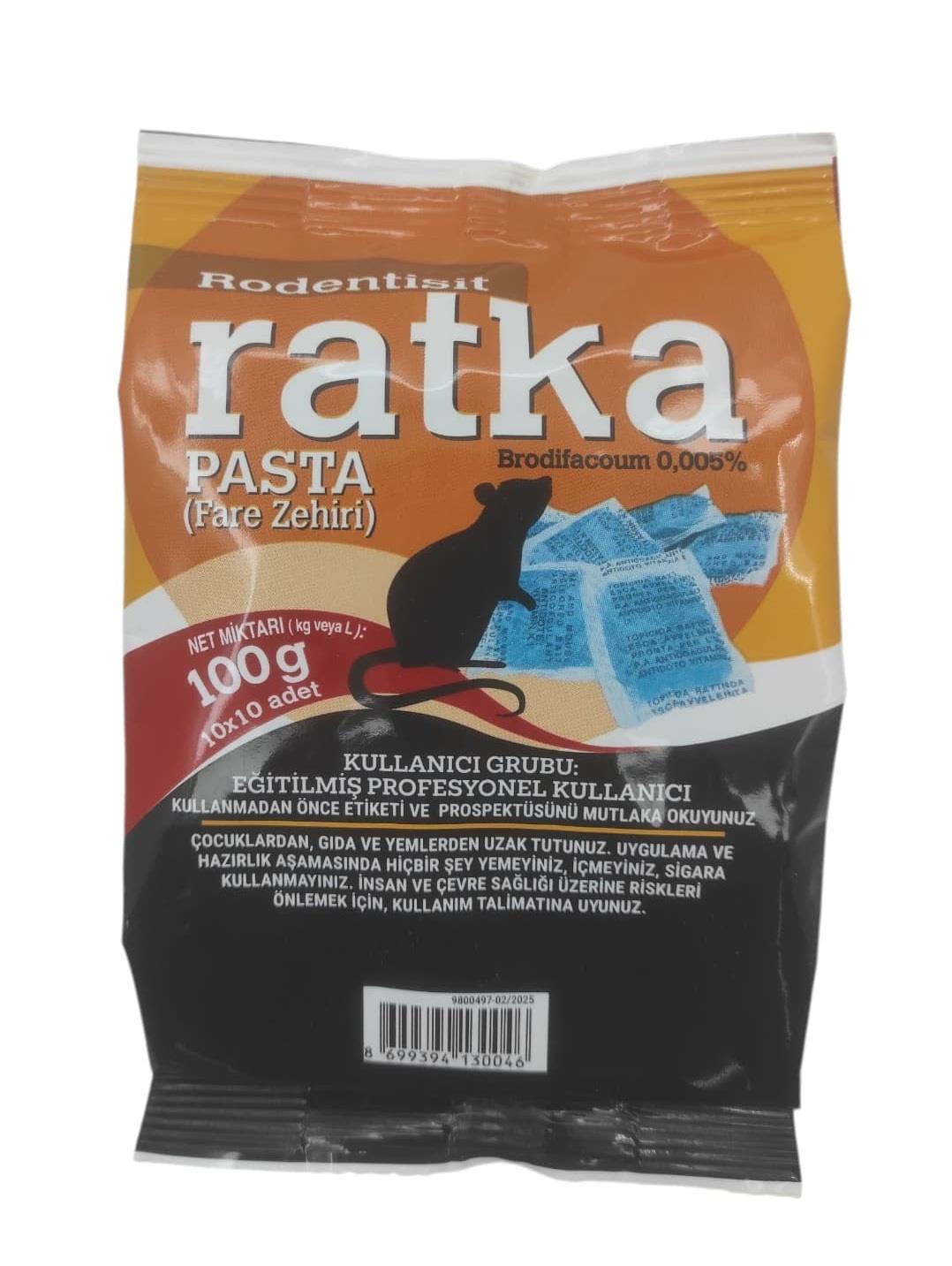 3004   Ratka Pasta Fare Zehiri 100gr