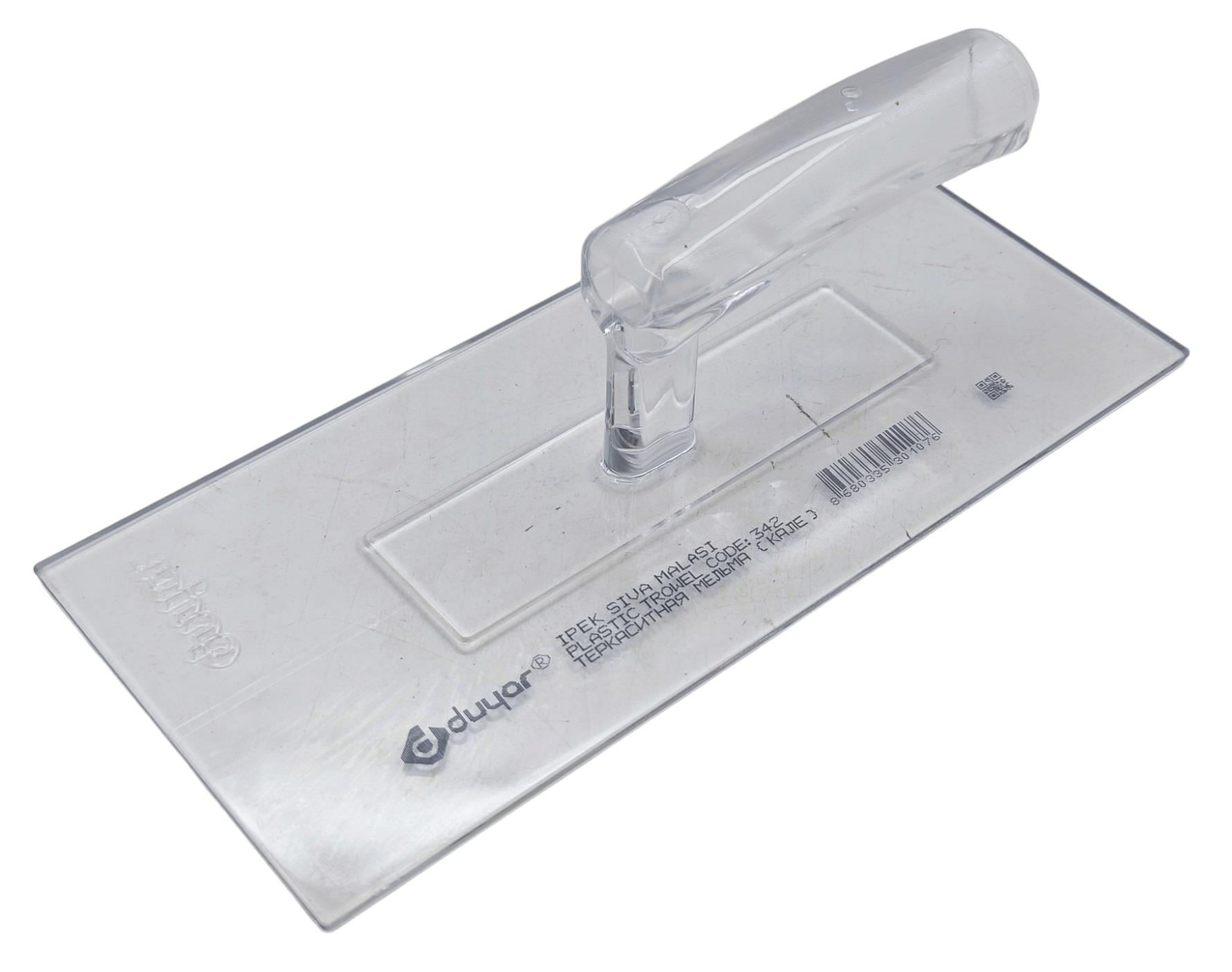 342   DUYAR İPEK PLASTİK SIVA MALASI - Şeffaf