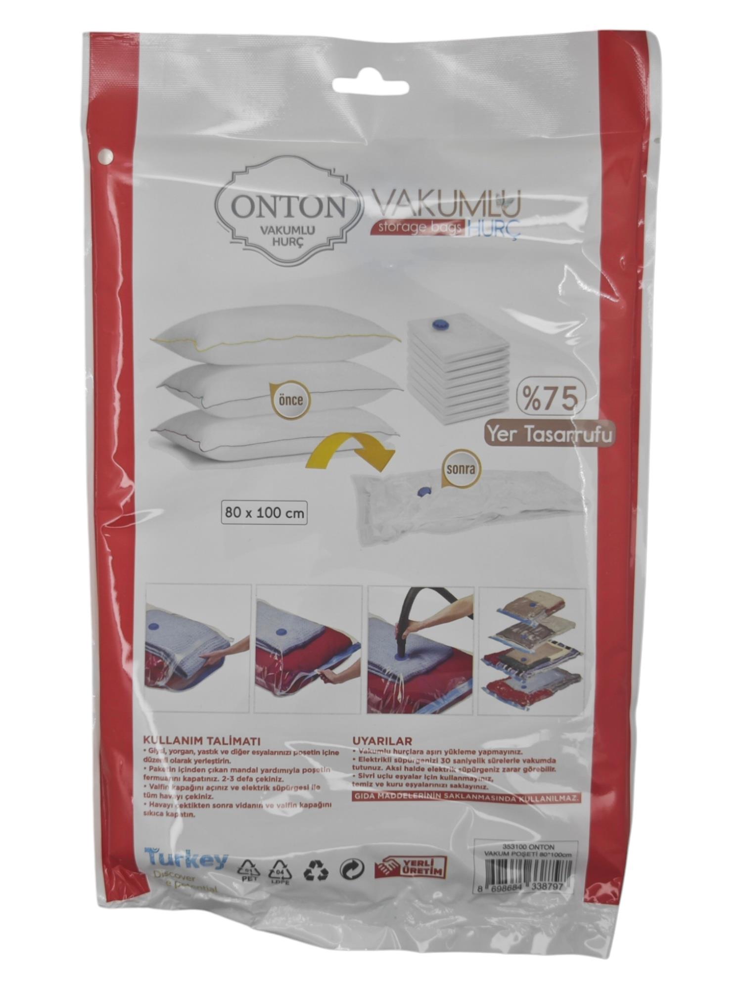 353100   Onton Vakumlu Hurç 80*100cm