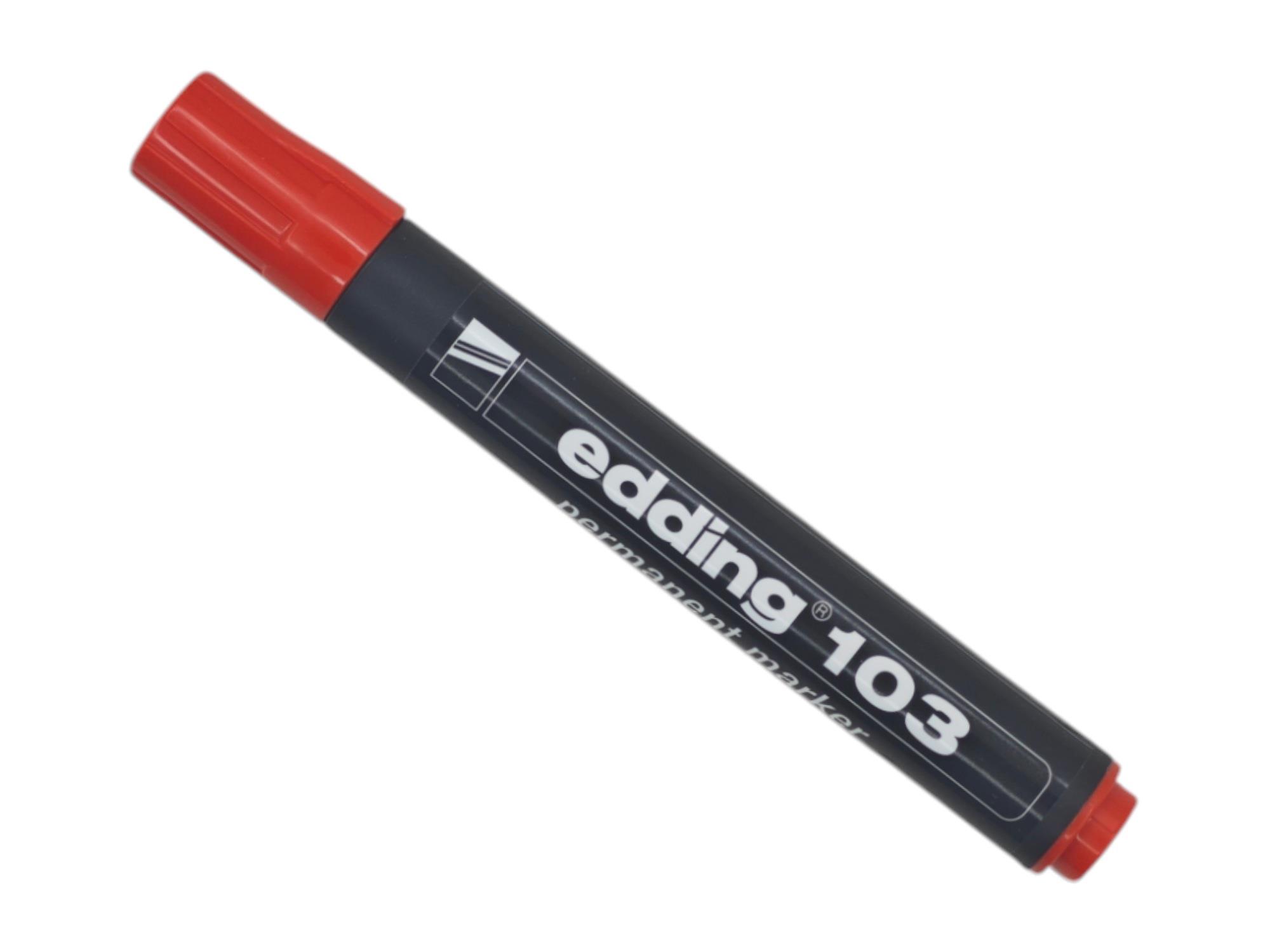 4-103002   Edding 103 Koli Kalemi - Kırmızı