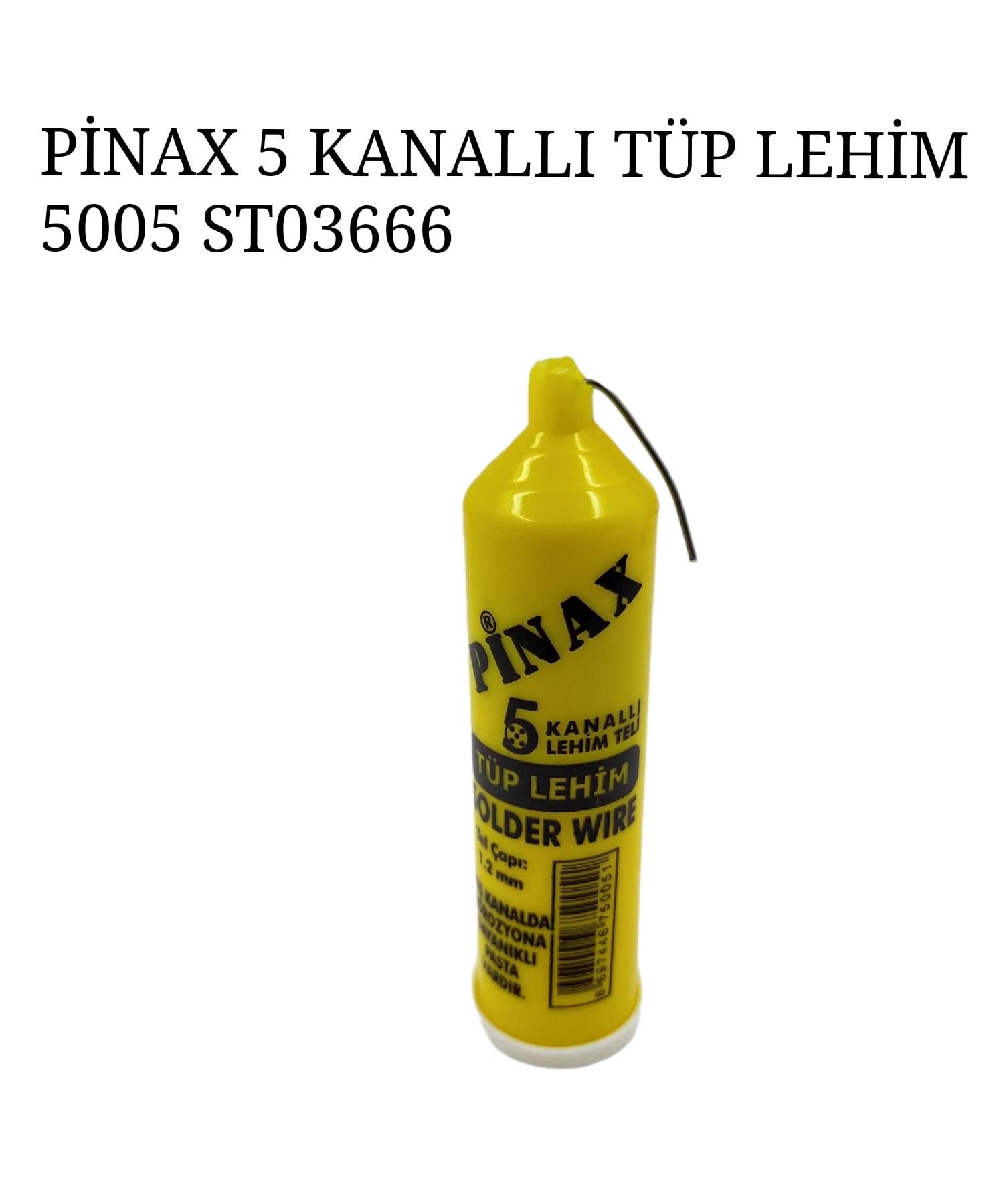 5005   PİNAX 5 KANALLİ LEHİM TELİ
