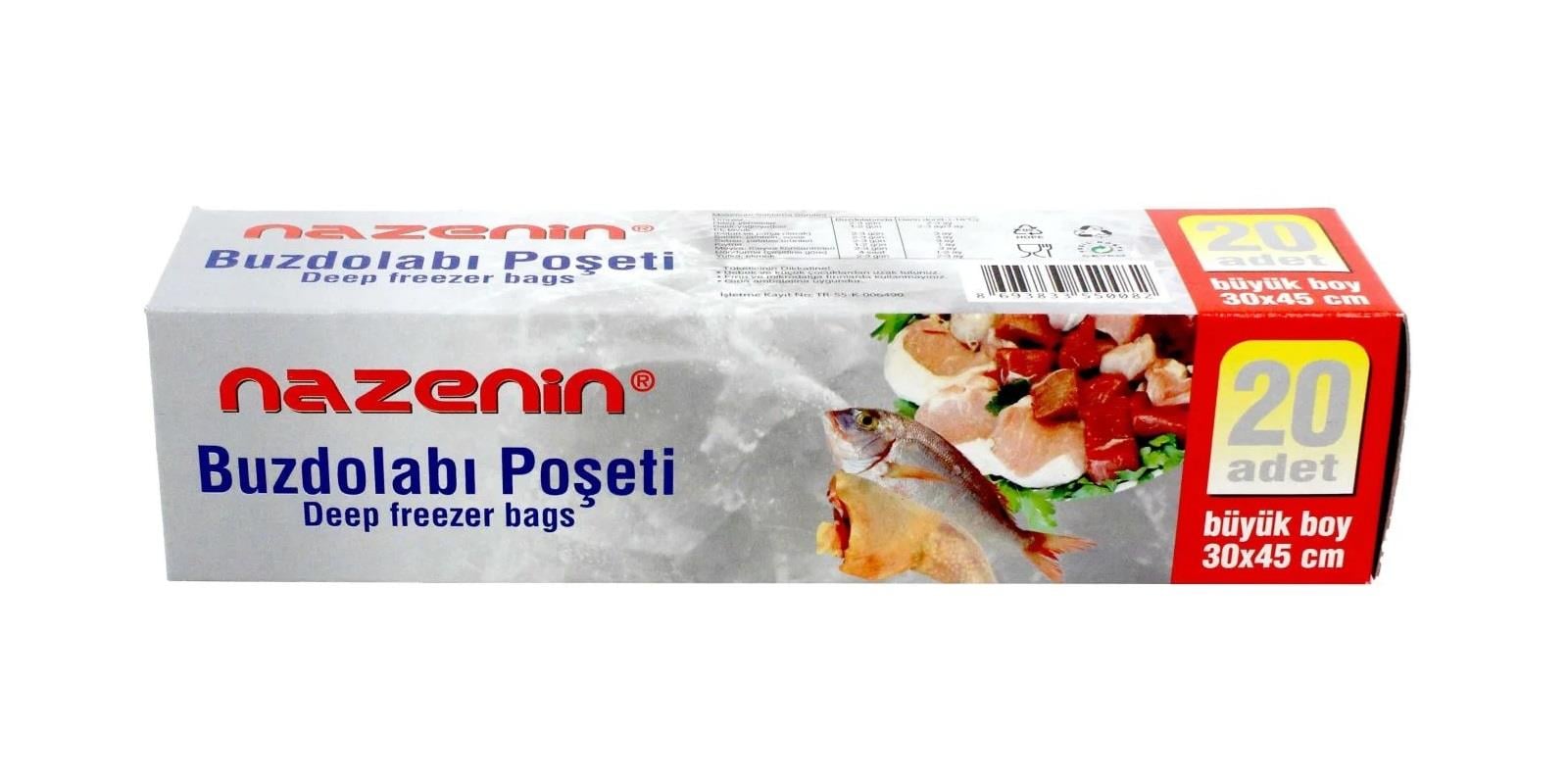 5008   NAZENİN BUZDOLABI POŞETİ - Büyük