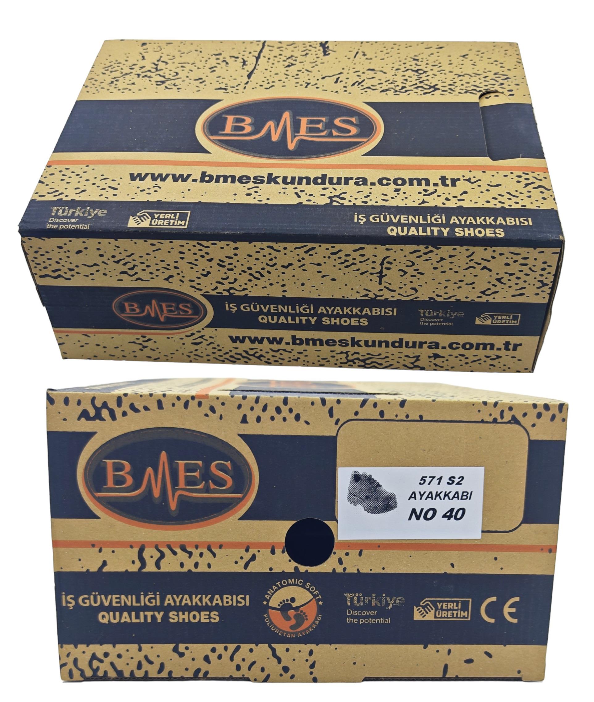 Bmes Deri İş Ayakkabısı S2 - 43