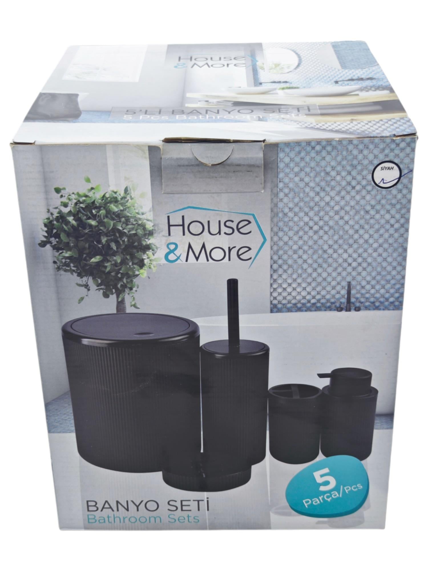 578380   HOUSE MORE BANYO SETİ 5prç