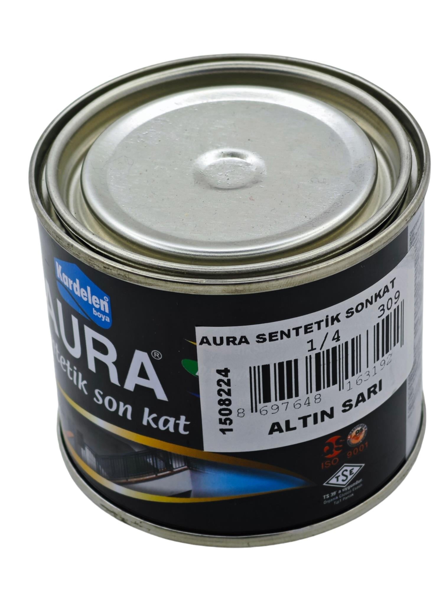 6319   KARDELEN AURA SENTETİK SONKAT BOYA 250gr - A. Sarı