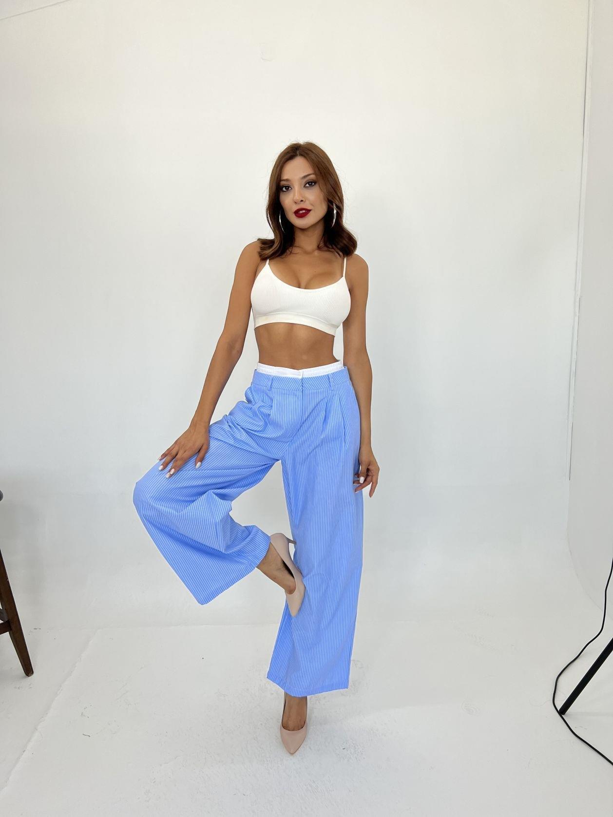 7109 PANTOLON-DALLAS ÇİZGİLİ