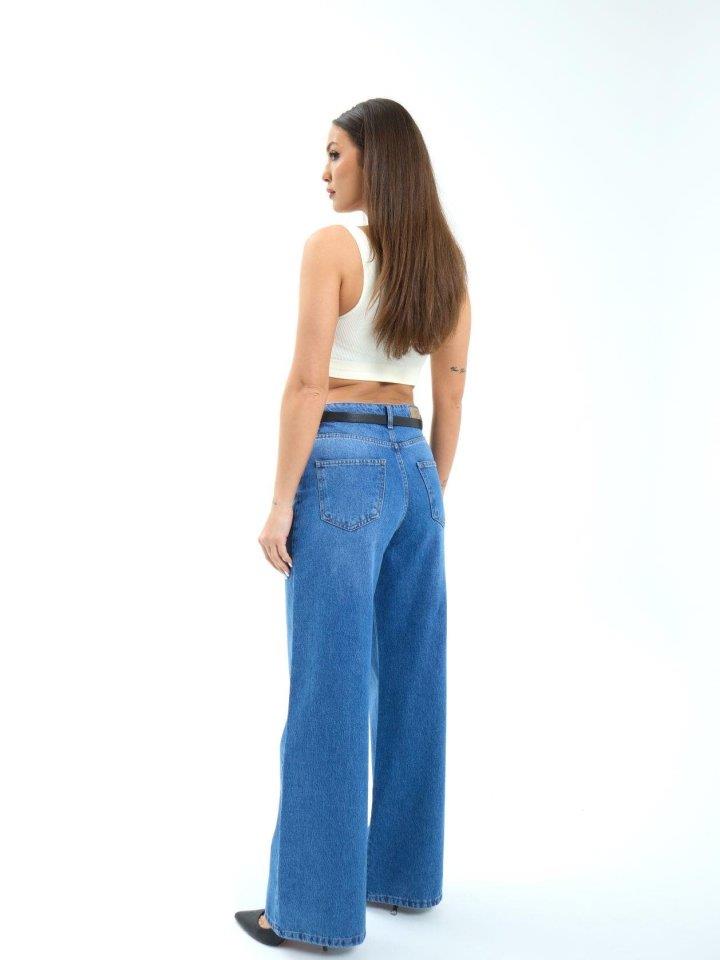 7398 KOT PANTOLON-MAVİ