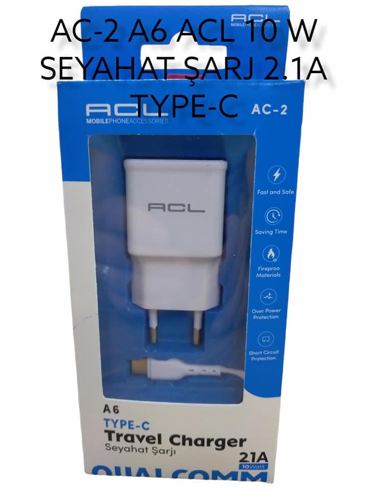 AC-2 A6   ACL 10W SEYAHAT ŞARJ 2.1A (Type-C)