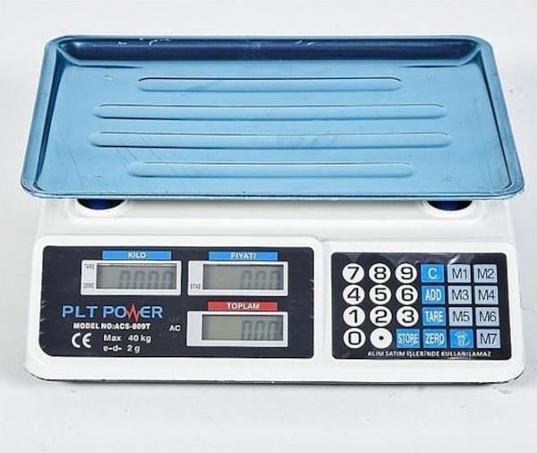 ACS-809T   PLT Power Elektronik Terazi 40Kg