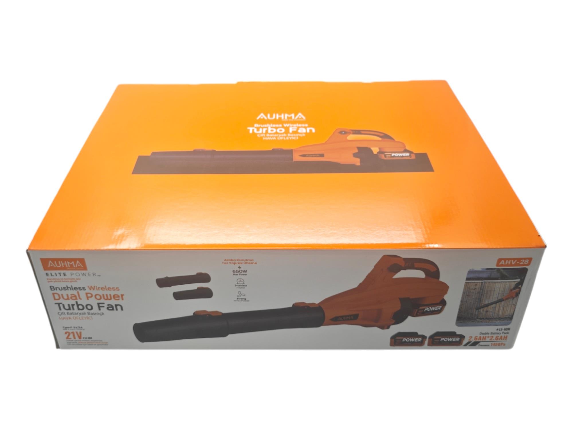 AHV-28   Auhma Turbo Fanlı Hava Üfleyici