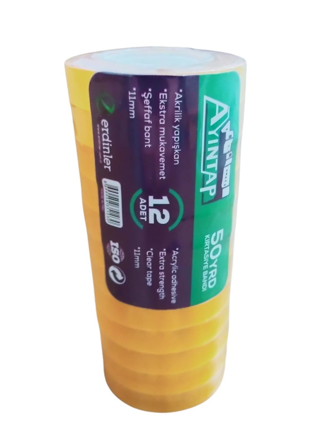 AKB-150   AYINTAP KIRTASİYE BANTI 11mm*50yrd