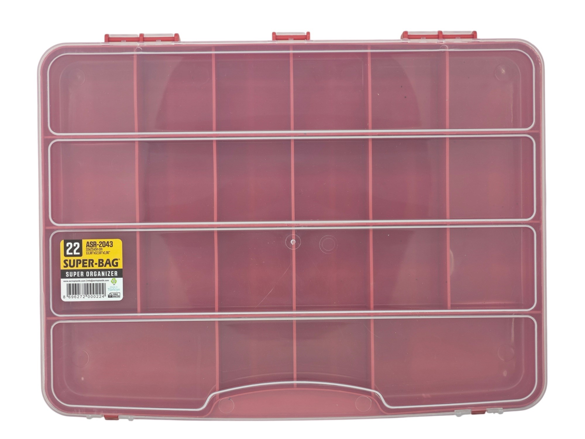 ASR-2043   Super-Bag Organizer 22li
