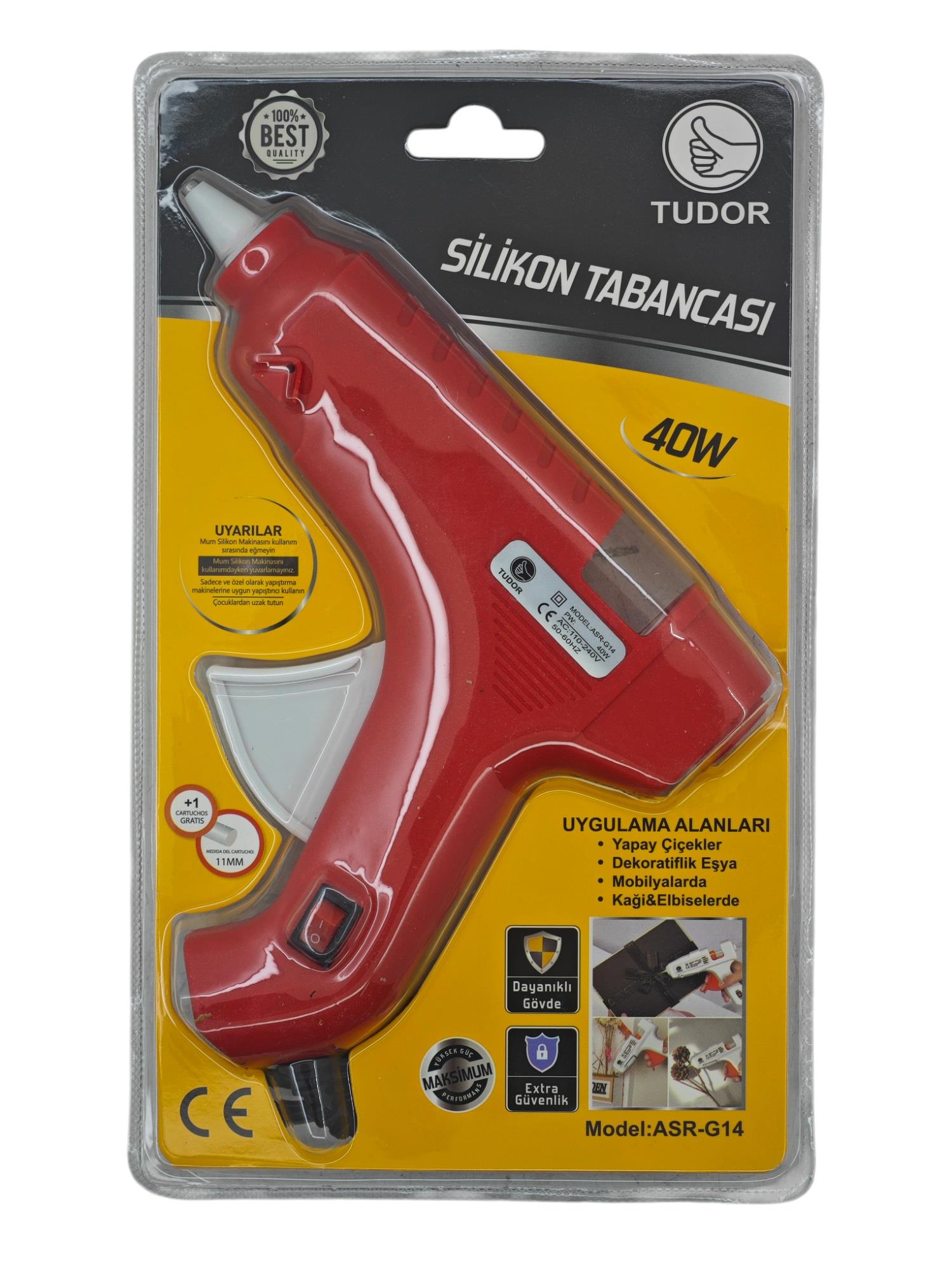 ASR-G14   Tudor Sıcak Silikon Tabancası 40W