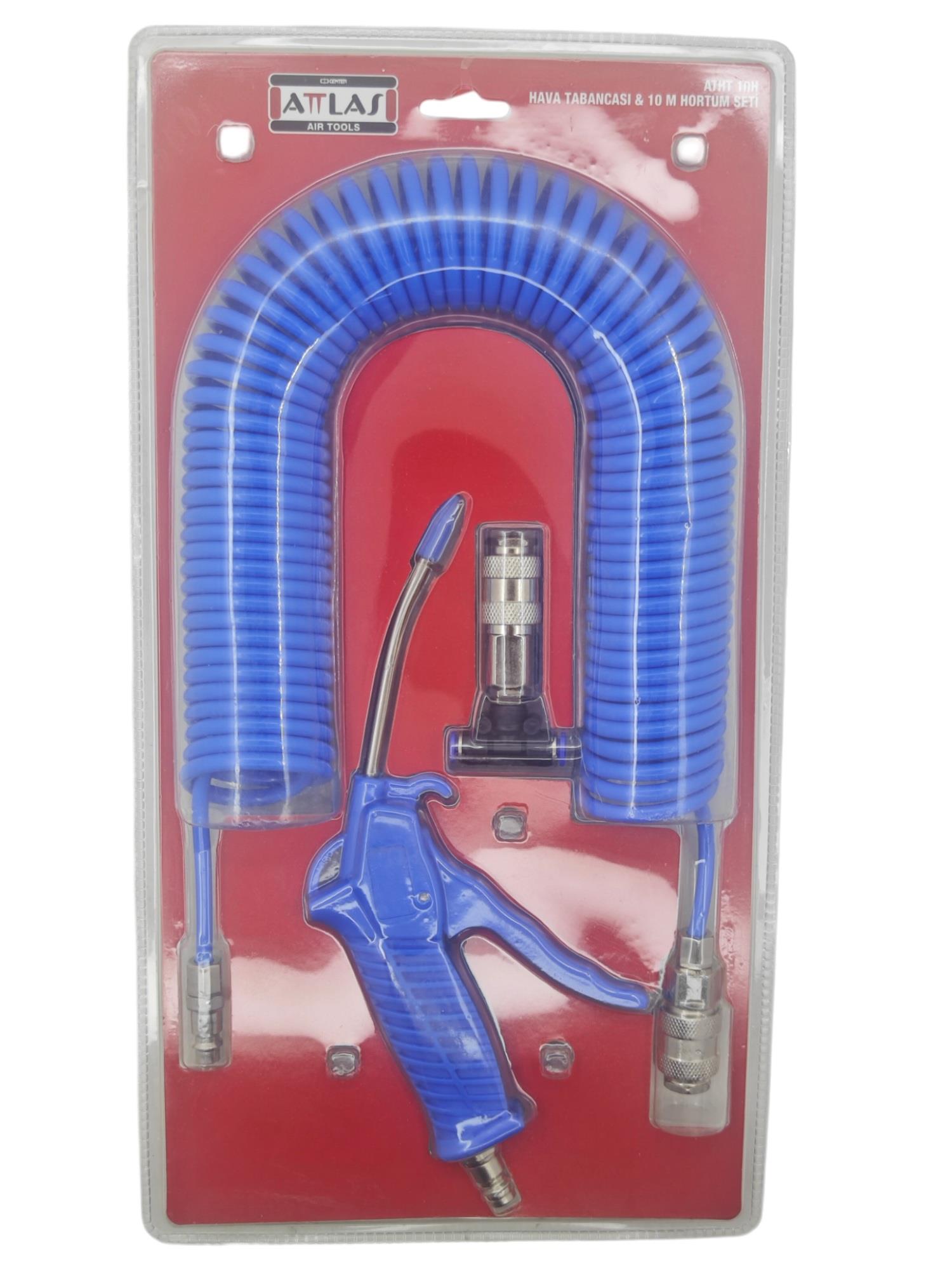 ATHT 10H   Attlas Hava Tabancası ve Hortum Seti 10m