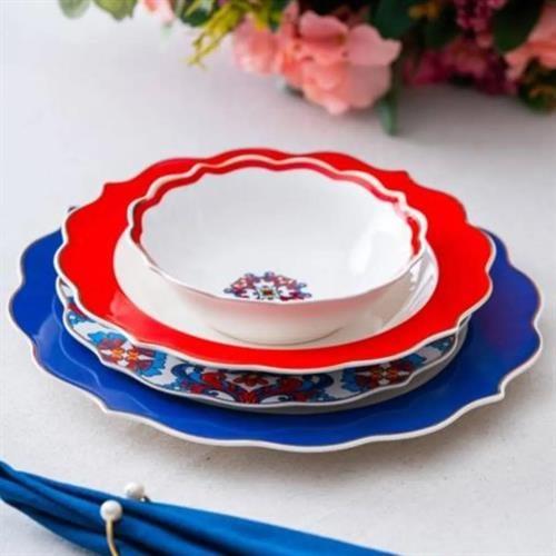 Acar  Felıcıty 6 Kişilik 24 Parça Yemek Takımı HXF-06349