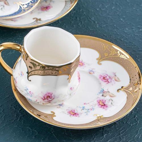 Acar Mira 6 Kişilik Kahve Fincanı Takımı - 90 Ml