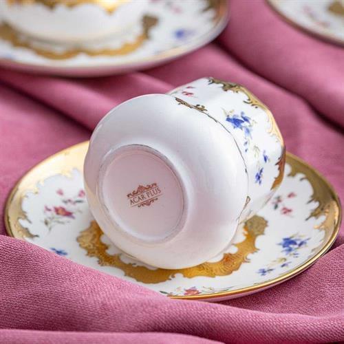 Acar Pandora 6 Kişilik Kahve Fincanı Takımı - 90 Ml