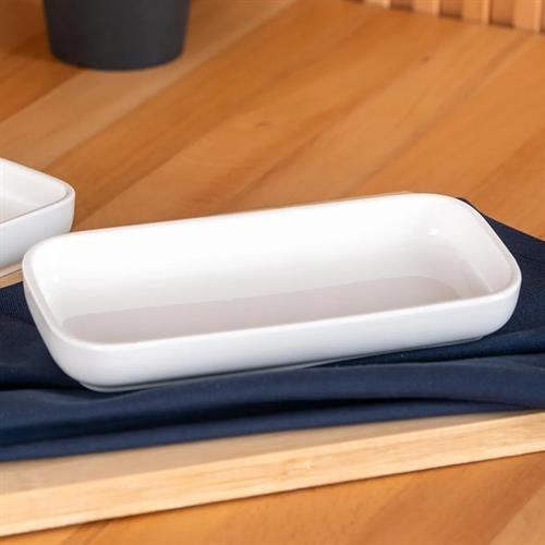 Acar Pure Royal Dikdörtgen Kayık Tabak - 34X17 Cm  05408