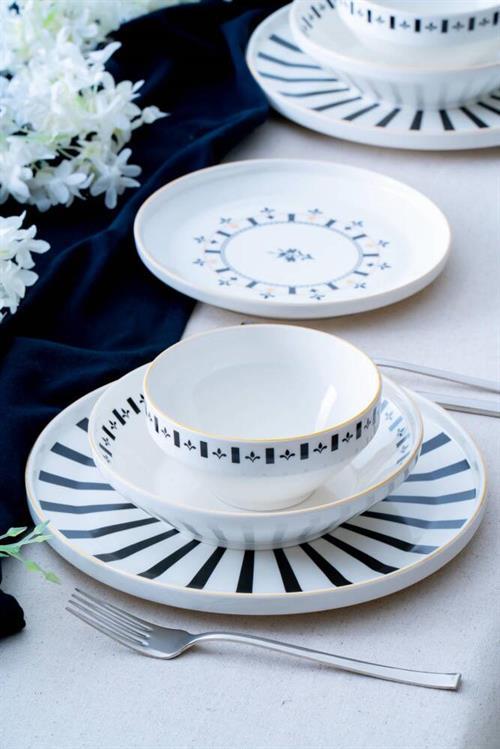 Acar Reyes 6 Kişilik 24 Parça Yemek Takımı SCT-05446