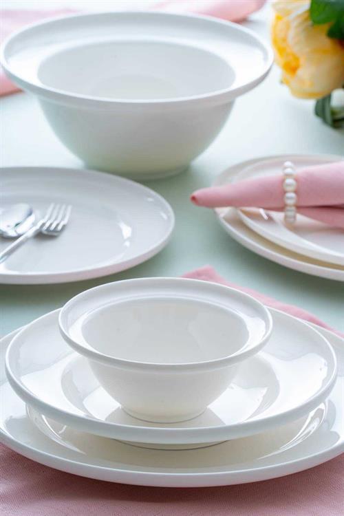 Acar Verlina 6 Kişilik 27 Parça Yemek Takımı 06533